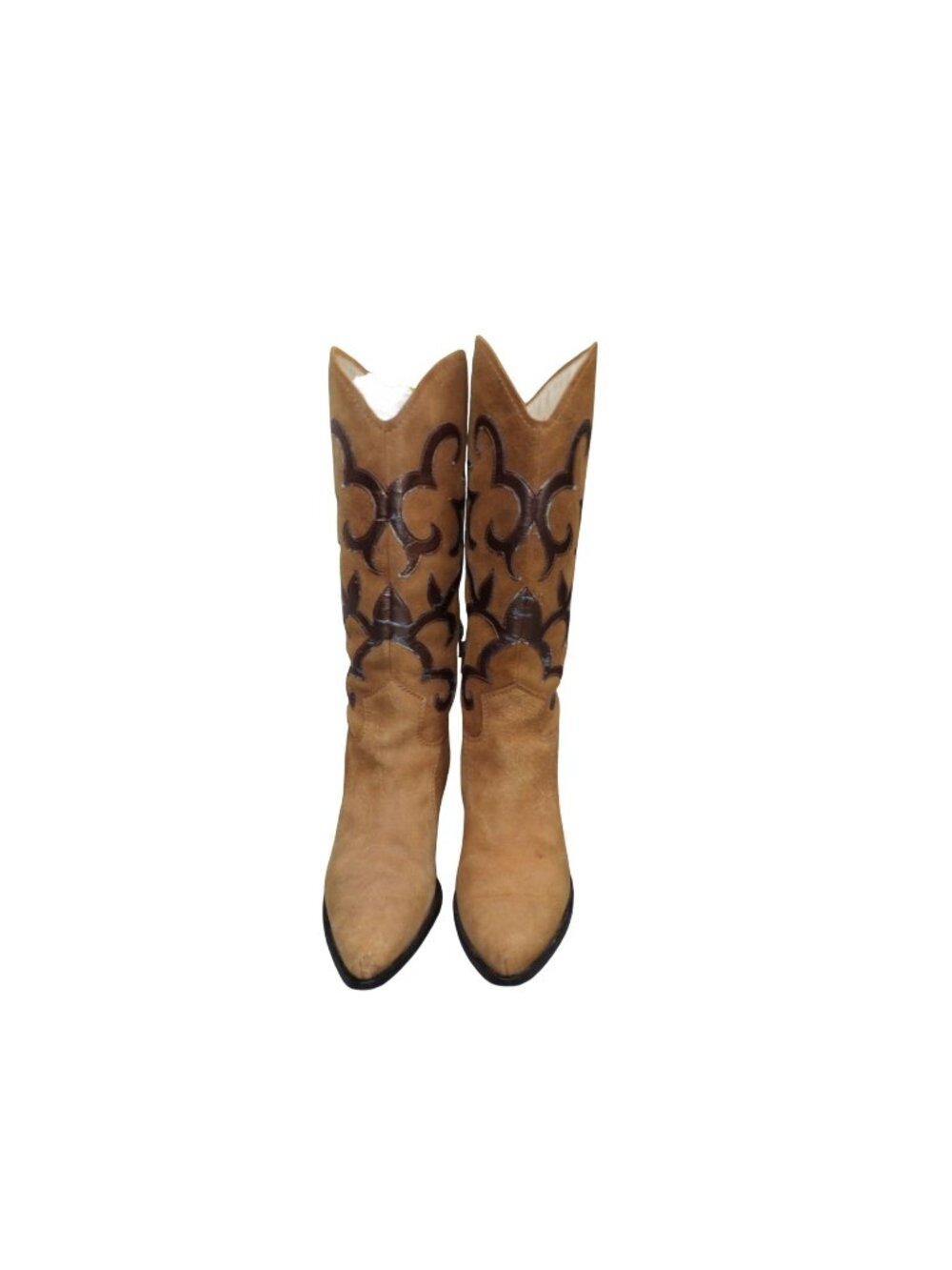 Nine West Women's Leather Cowgirl Boots US 7 EU 38